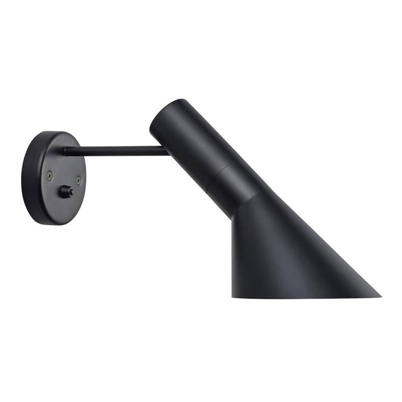 Lámpara Jacobsen de pared, réplica, Negro - XauenBatt Iluminación