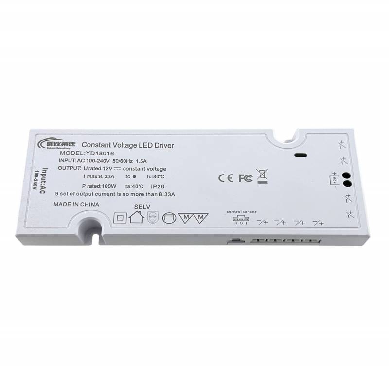 Fuente de alimentación DC12V/100W/8,33A, 9 salidas, sensor control - XauenBatt Iluminación