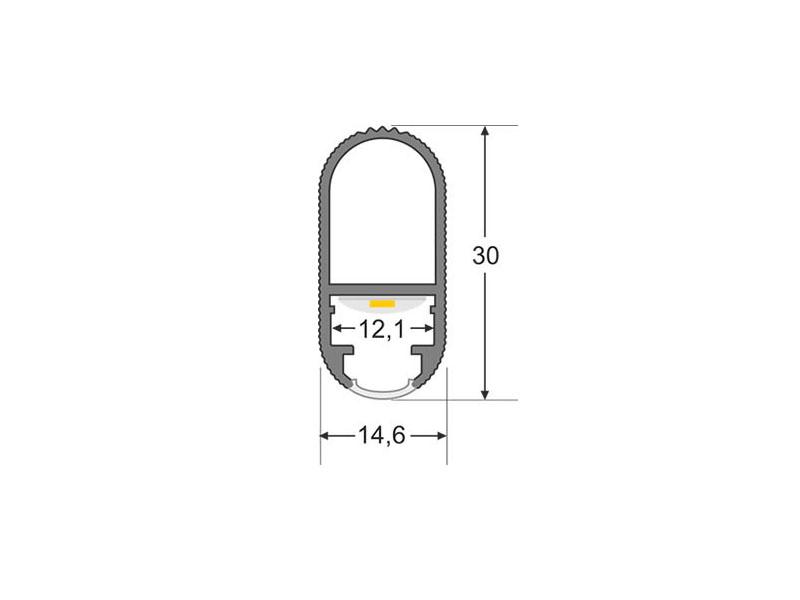 Perfiles para tiras 10115-30 esquema