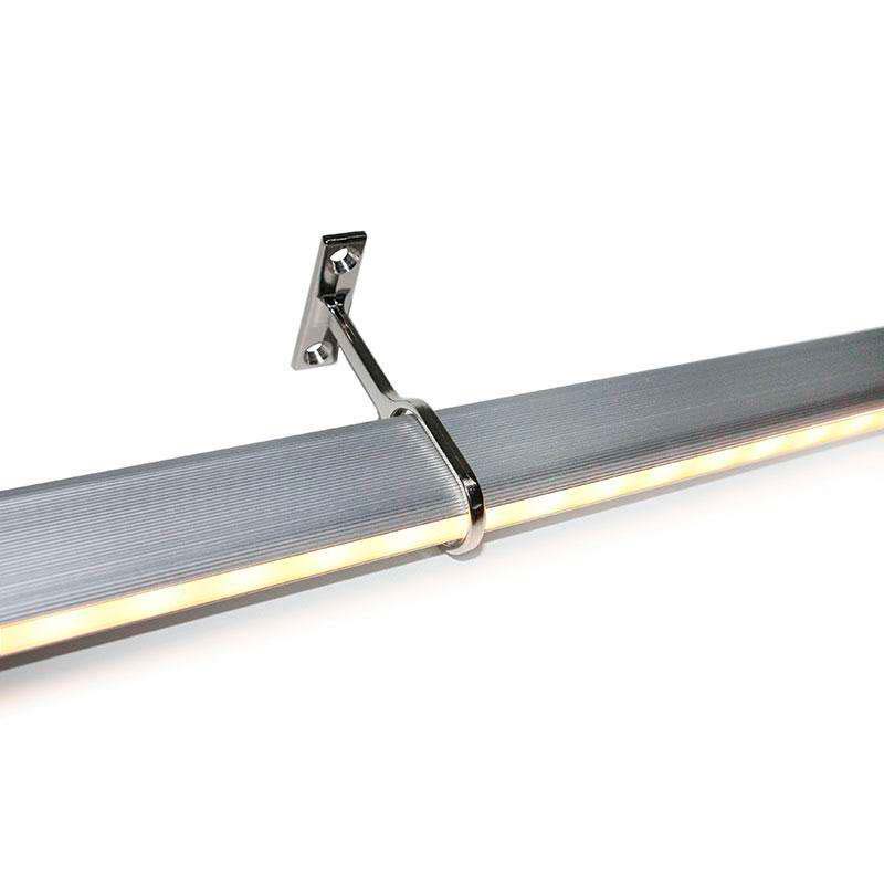 LOCKER KIT barra con luz Led de 55cm para armarios, Blanco cálido - XauenBatt Iluminación