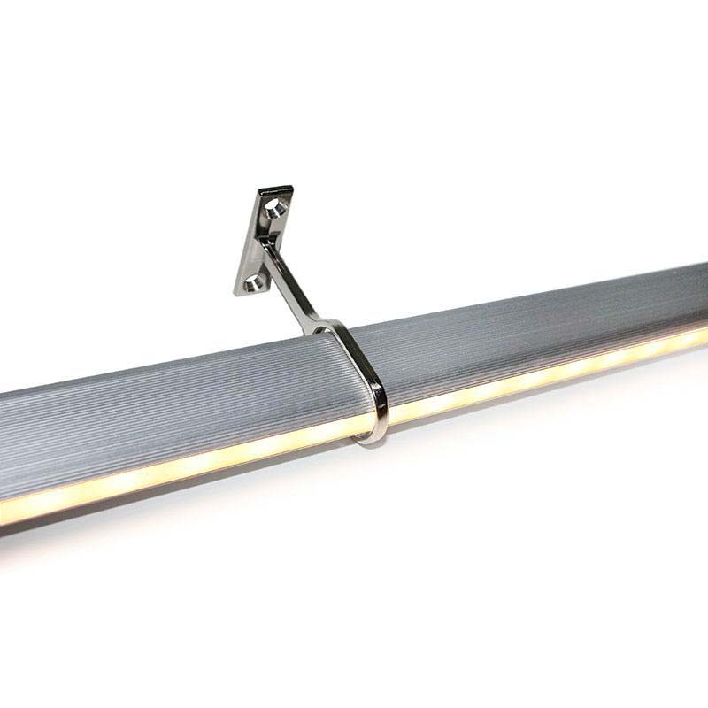 LOCKER KIT barra con luz Led de 90cm para armarios, Blanco cálido - XauenBatt Iluminación