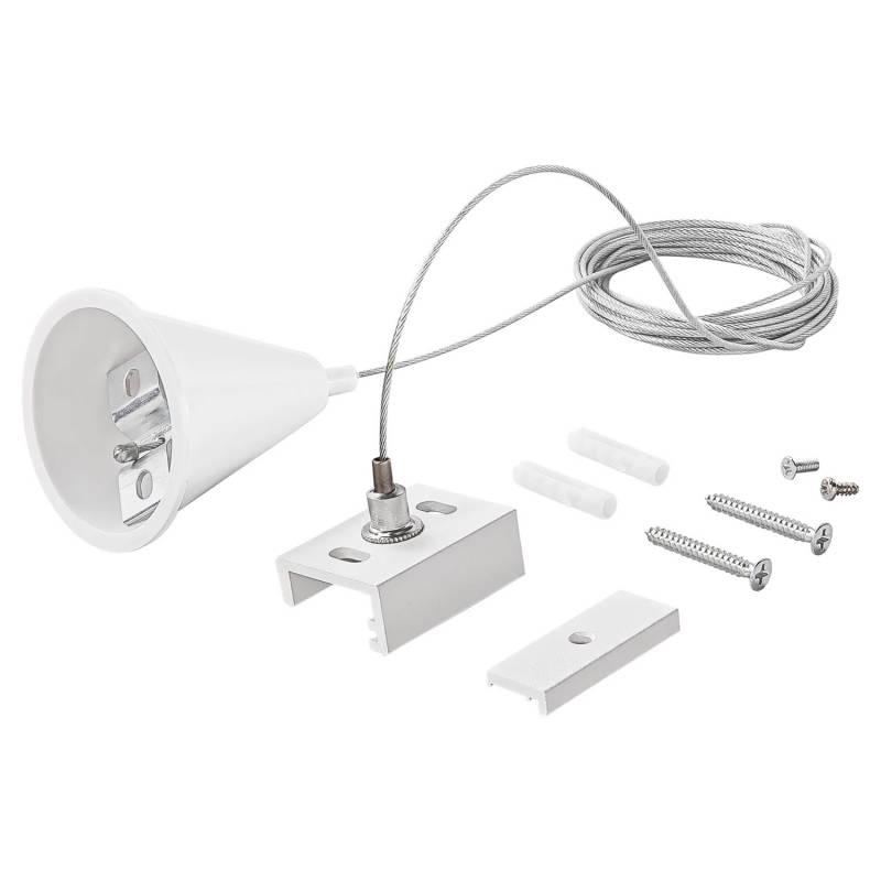 Colgante para carril trifásico, 2m, blanco - XauenBatt Iluminación