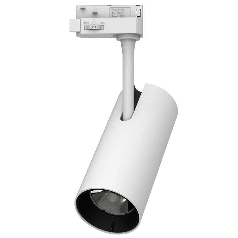 Foco Carril Trifásico 33W PROLUX RAIL Chip Led CREE, driver Tridonic, Blanco neutro - XauenBatt Iluminación