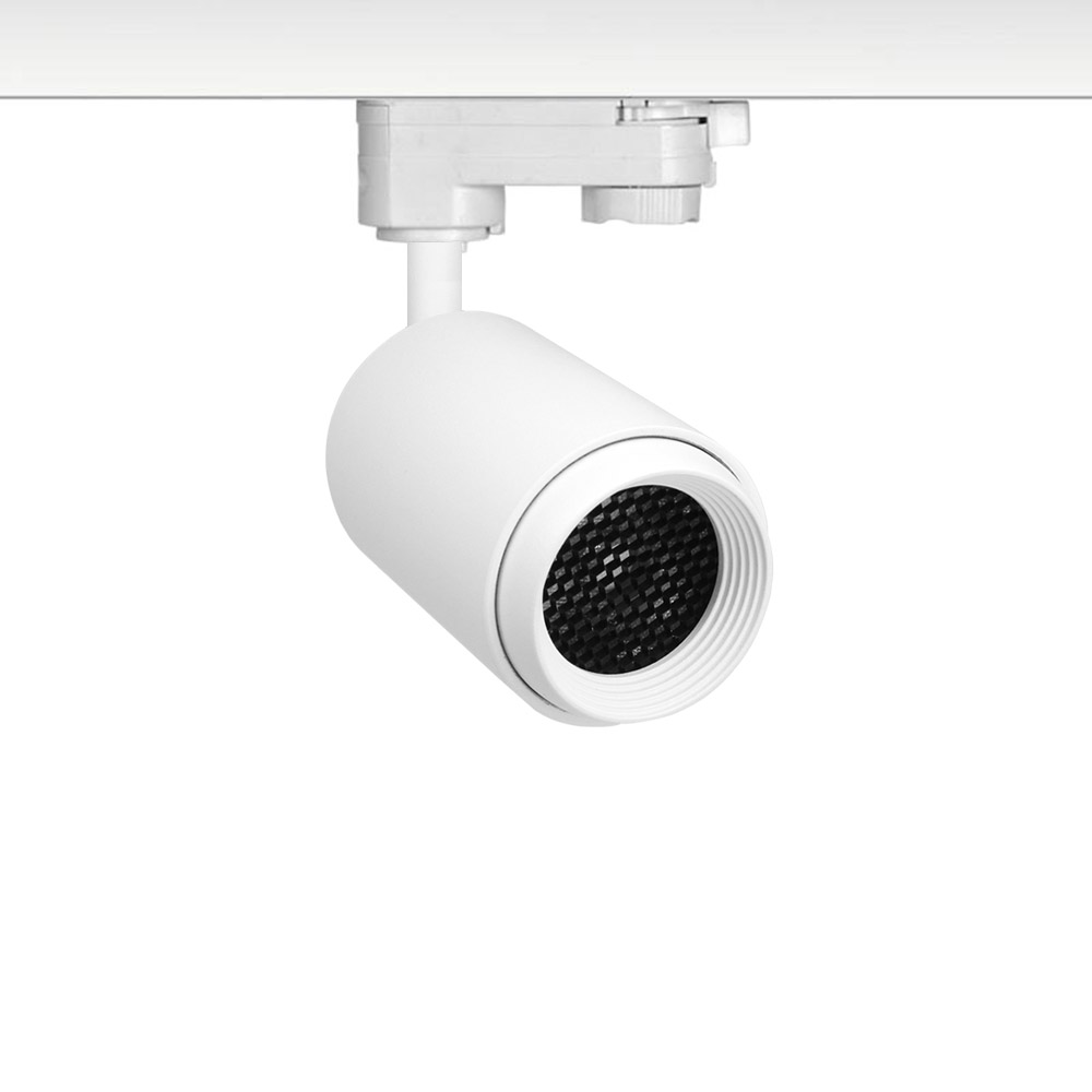 Foco carril Monofásico mini CRONOLUX RAIL LED blanco 12W, CRI>90, Blanco neutro - XauenBatt Iluminación