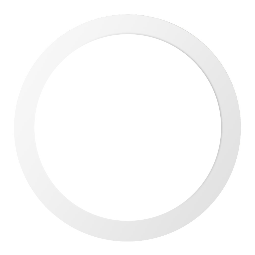 Aro Supletorio para Downlight Ø208-255mm, blanco - XauenBatt Iluminación