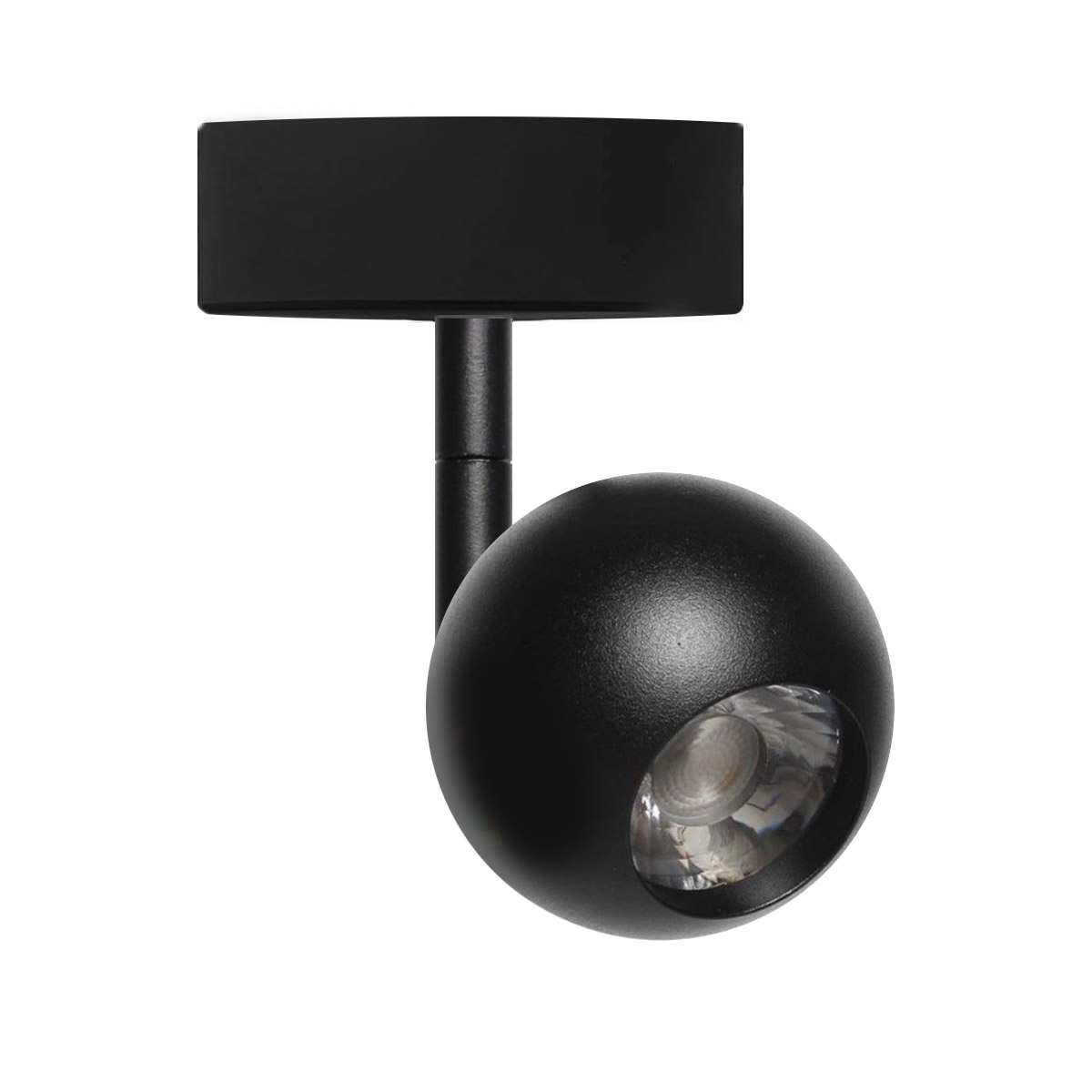 Foco Superficie SKY LED, 5-8-12W, UGR 13, CCT, CRI>93, negro, 3000-4000-6000K - XauenBatt Iluminación