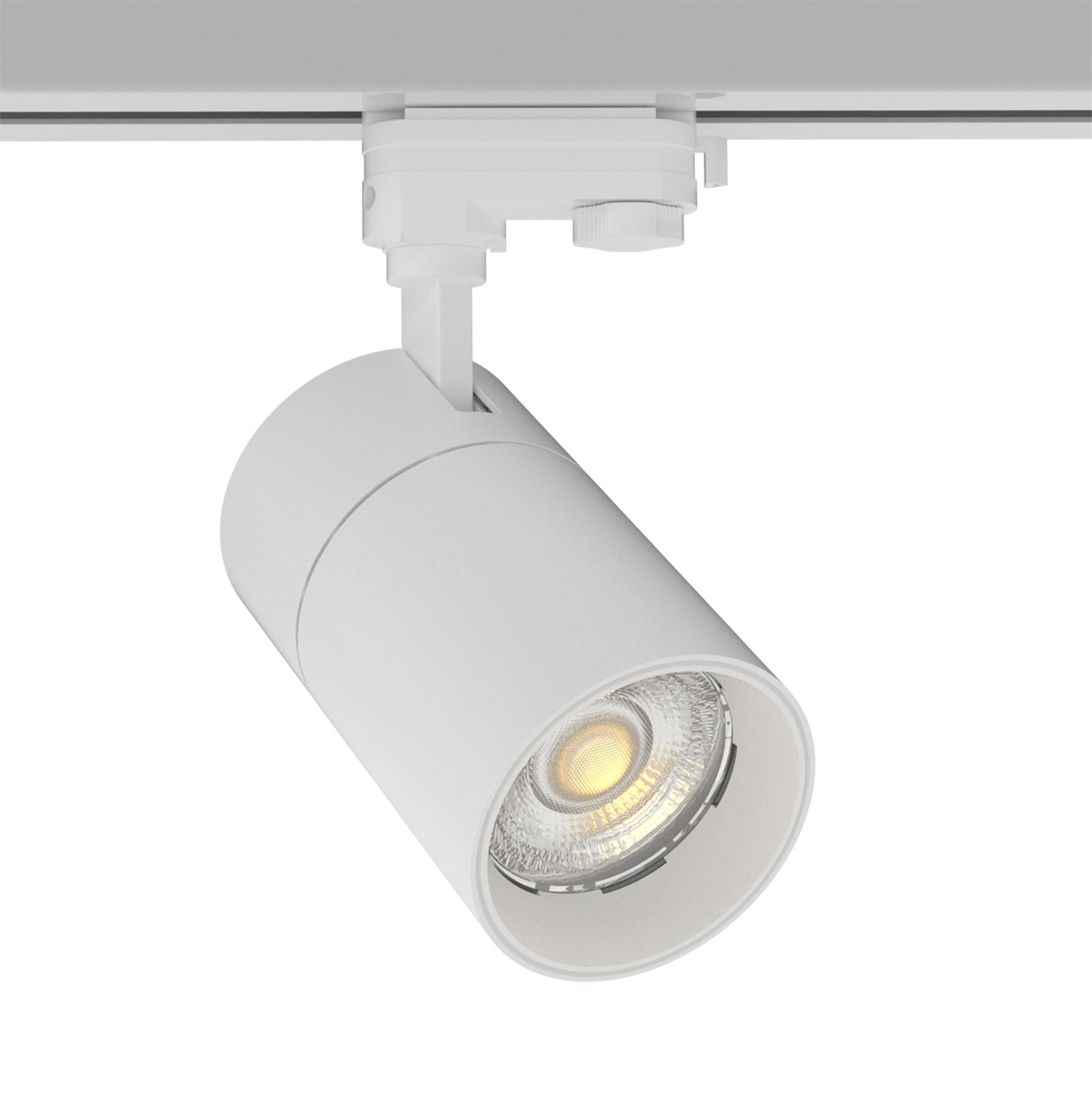 Foco carril Monofásico PIKE RAIL LED blanco 30W, CCT, Triac regulable, 3000-4000-6000K - XauenBatt Iluminación