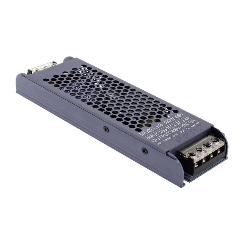 Fuente de alimentación IP20, DC48V/300W/6,25A - XauenBatt Iluminación