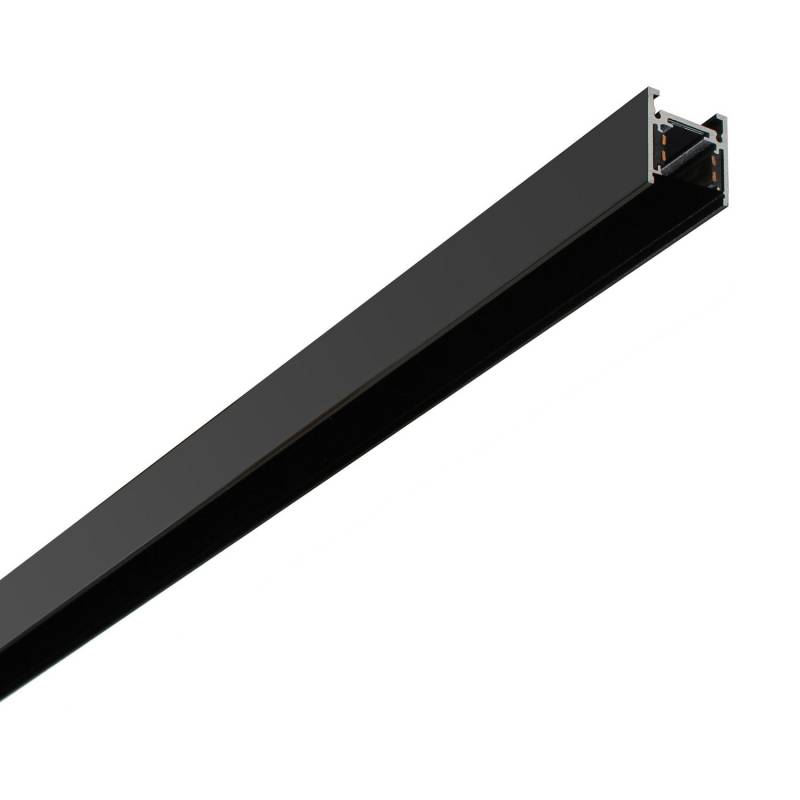 MAGNETIC TRACK 16mm Ultra Thin superficie Carril negro 2m - XauenBatt Iluminación