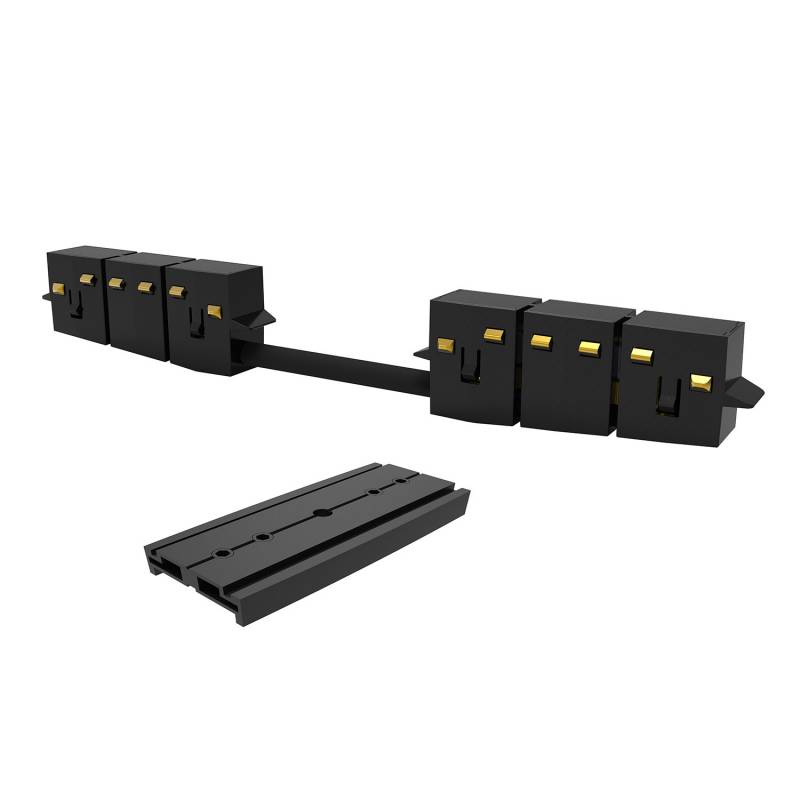 Conector doble ROUND 48V - XauenBatt Iluminación