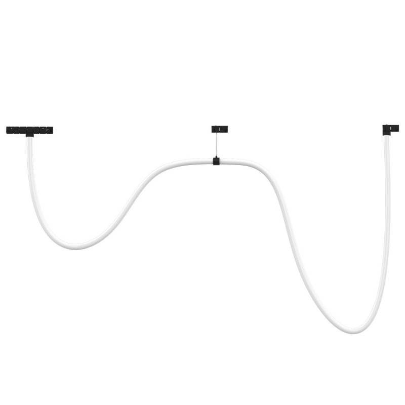 TUBE Pendant FLEX 48V, 30W, 360º, 2m, Blanco cálido - XauenBatt Iluminación