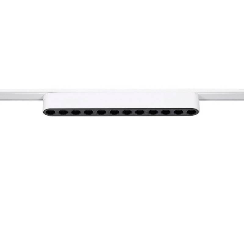 Foco carril SNOW SLIM 252mm 48V, 12W, 24º, UGR16, blanco, Blanco cálido - XauenBatt Iluminación