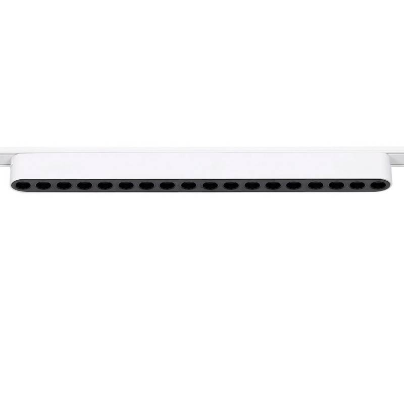 Foco carril SNOW SLIM 378mm 48V, 18W, 24º, UGR16, blanco, Blanco cálido - XauenBatt Iluminación