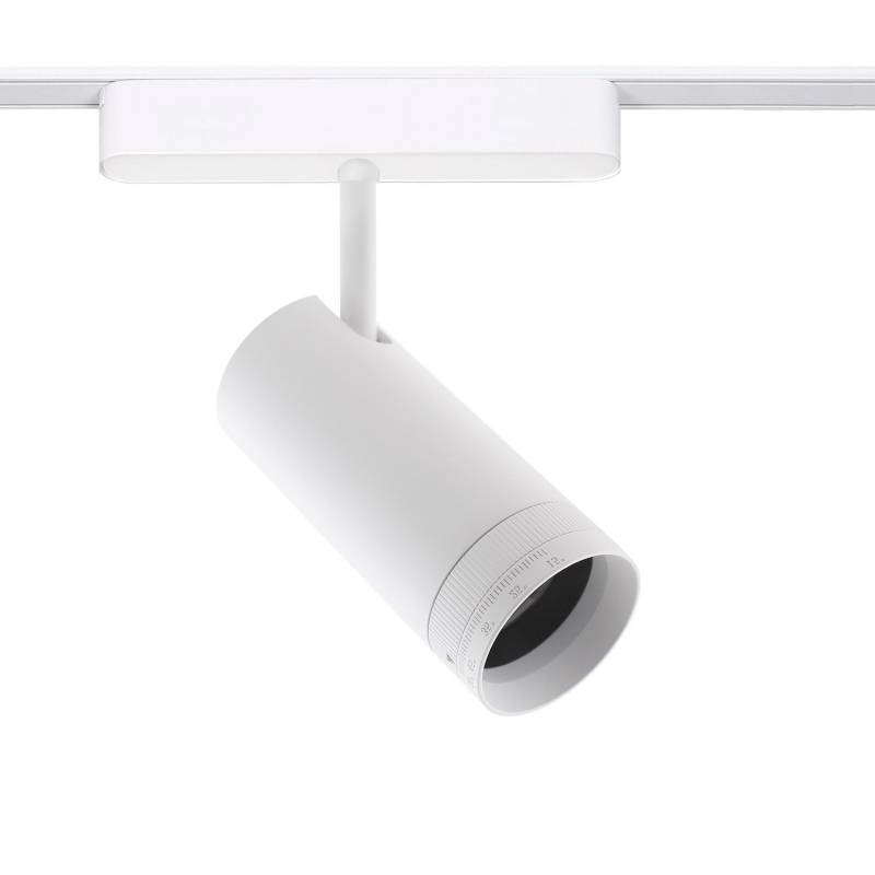 Foco carril SPOT SLIM 48V, 12W, 10-55º ajustable, blanco, Blanco cálido - XauenBatt Iluminación