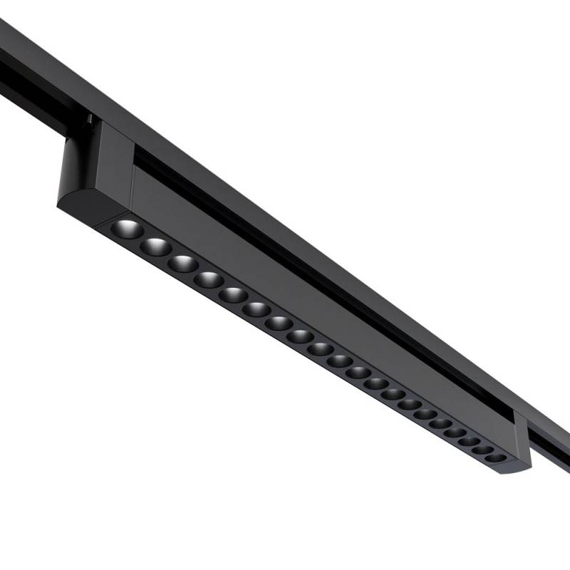 Foco carril LINEAL VERK RAIL 600, 40W, negro, Blanco cálido - XauenBatt Iluminación