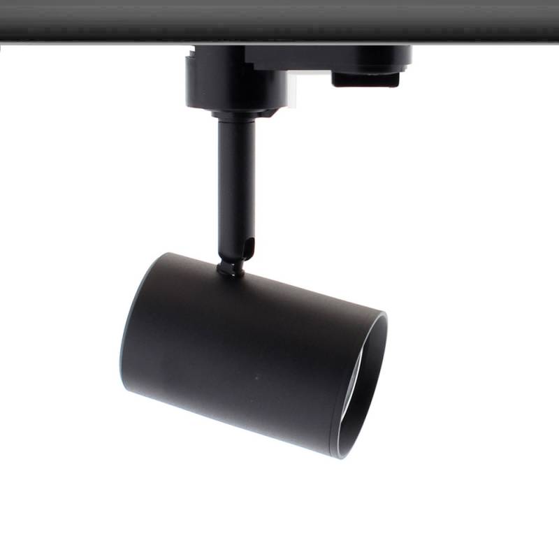 Foco LED RAIL COOK, 7W, negro, monofásico, Blanco cálido - XauenBatt Iluminación