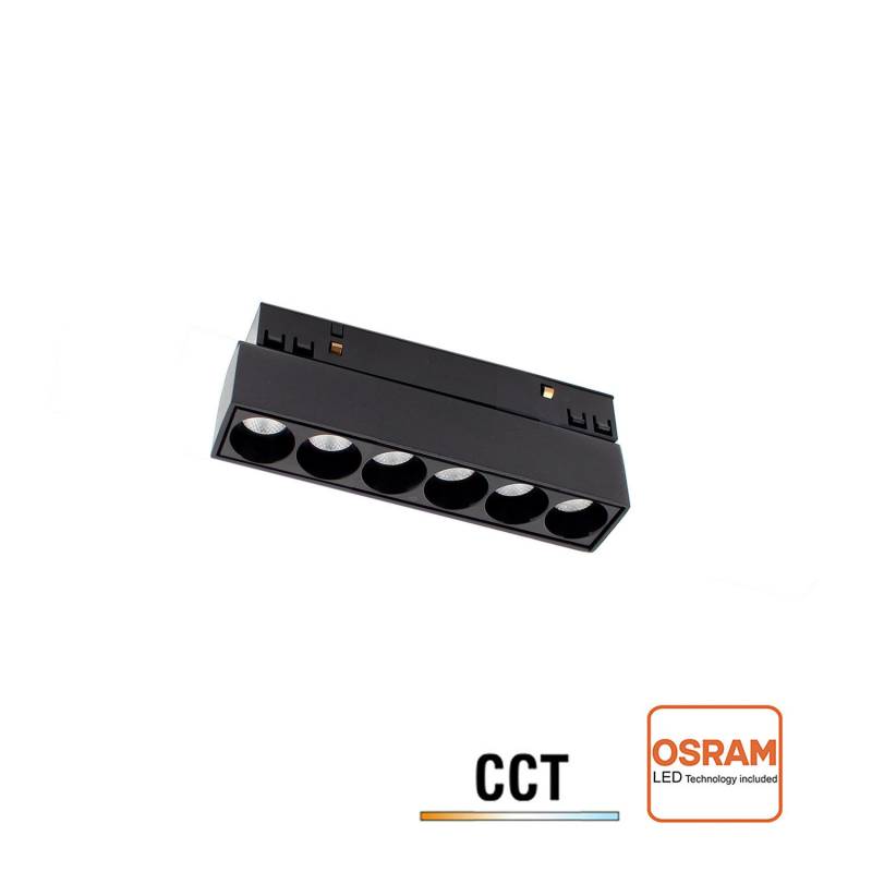 RAIL GRILLE 110mm, 6W, APP, CCT, 3000-4000-6000K - XauenBatt Iluminación