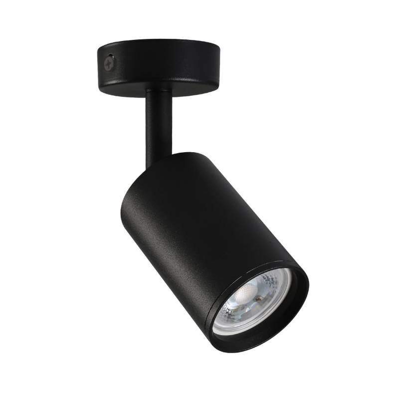 Foco Superficie COOK Led, 7W, negro, Blanco cálido - XauenBatt Iluminación