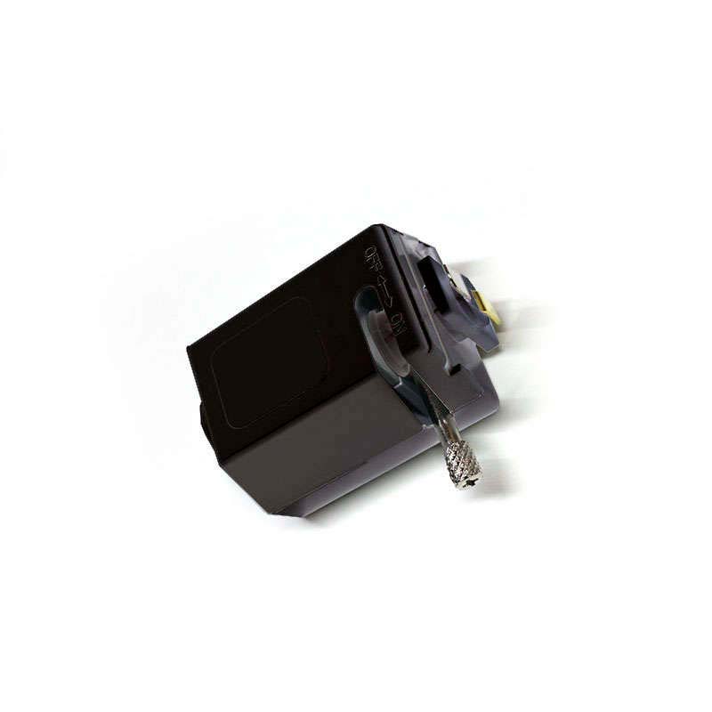 Conector foco a carril monofásico, negro - XauenBatt Iluminación