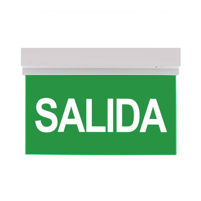Luz de emergencia LED SIGN Superficie SL101, Blanco frío - XauenBatt Iluminación