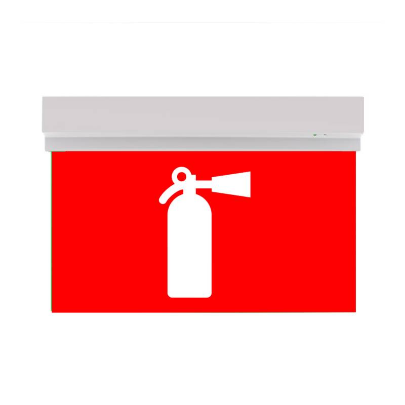 Luz de emergencia LED SIGN Superficie SL106, Blanco frío - XauenBatt Iluminación