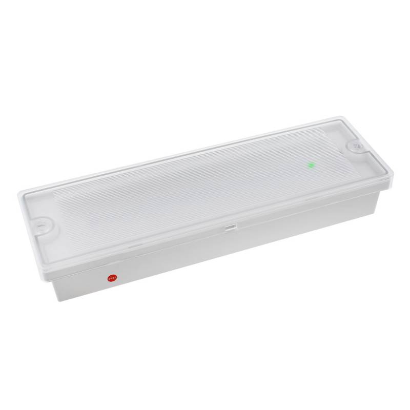 Luz de emergencia LED RECLUX, Estanca IP65, Permanente / No permanente, Blanco frío - XauenBatt Iluminación
