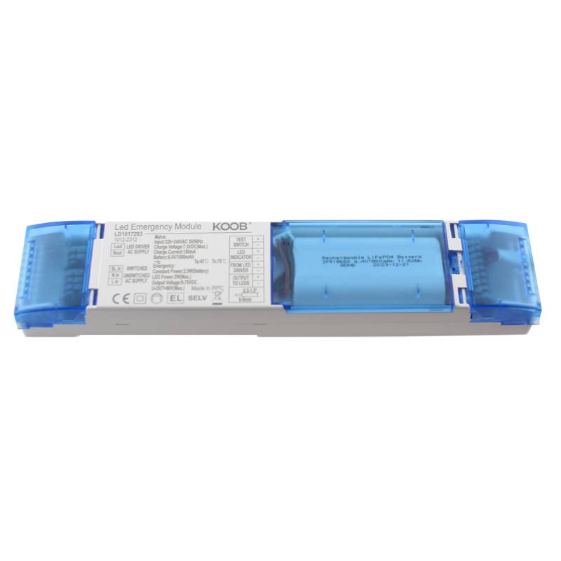 Módulo LED de emergencia 3-55W-6,4V/1800mA Litio - XauenBatt Iluminación