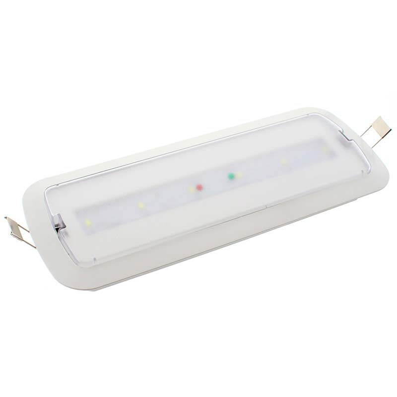 Luz de emergencia LED NICELUX, Permanente / No permanente, Blanco frío - XauenBatt Iluminación