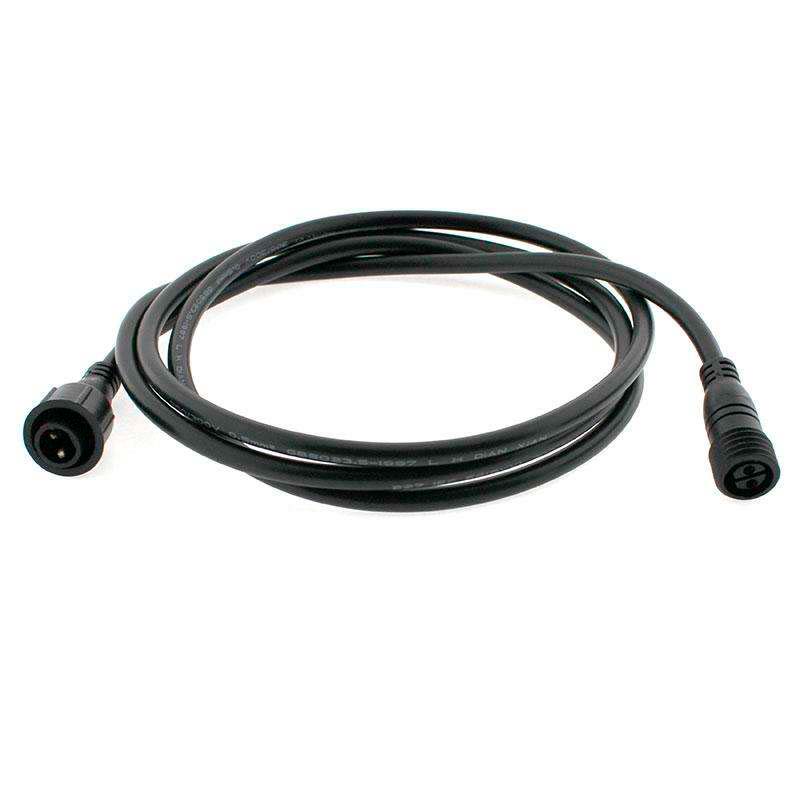 Cable extensión 2 Pinx0,75mm, 150cm, IP67, negro - XauenBatt Iluminación