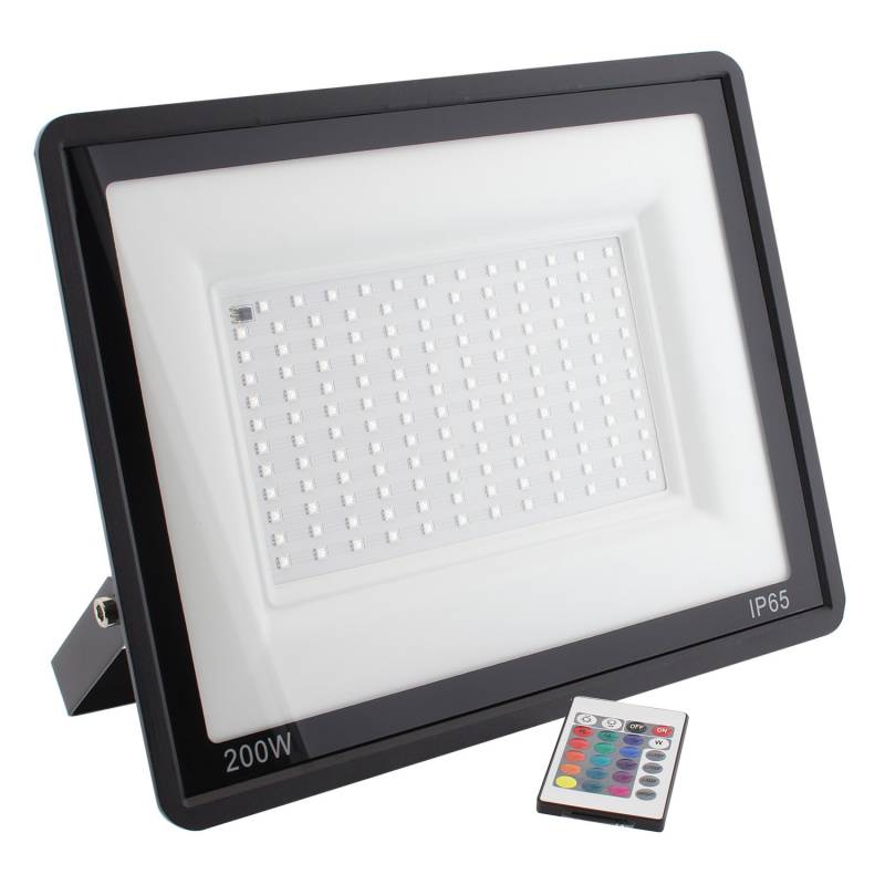 Proyector LED RGB, 200W + mando a distancia - XauenBatt Iluminación