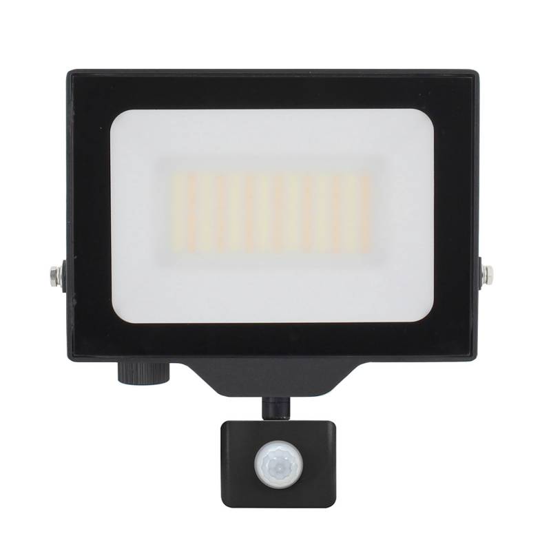 Proyector LED SLIM Chipled Osram, 50W con Sensor Movimiento PIR, 3000-4000-6000K - XauenBatt Iluminación