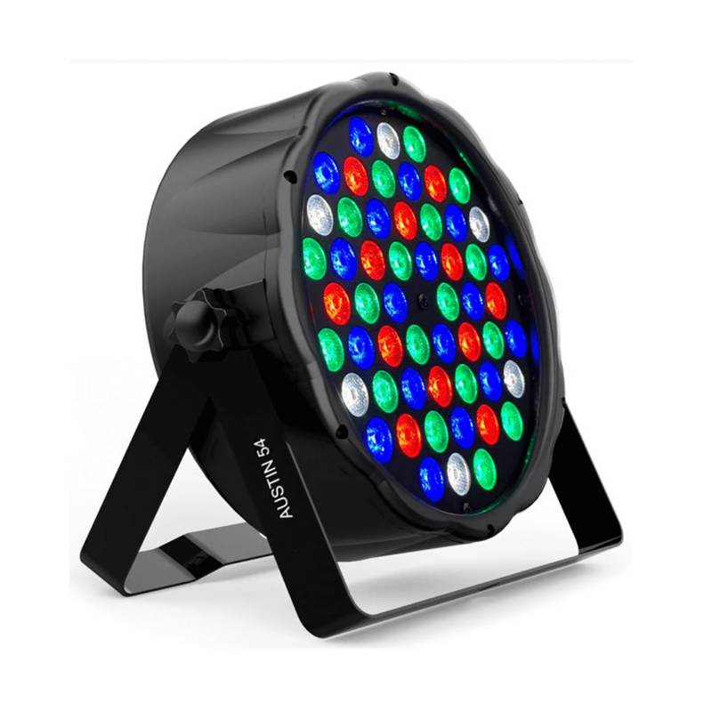 Foco LED SHOW 54W AUSTIN RGBW DMX, RGB + Blanco dual - XauenBatt Iluminación