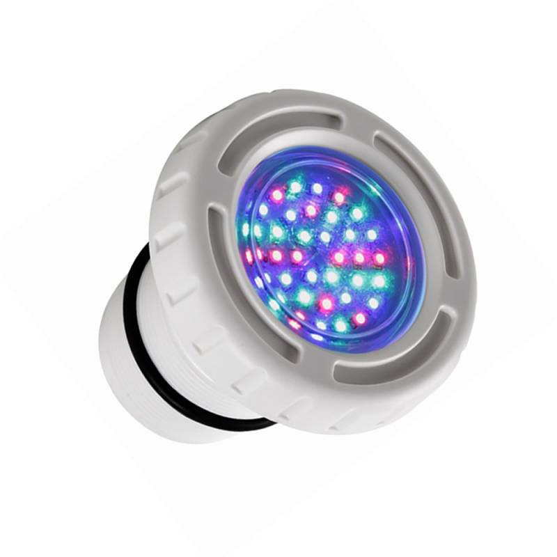 Foco Led sumergible Empotrado, DC12V, 6W, RGB, IP68, 4 hilos, RGB - XauenBatt Iluminación