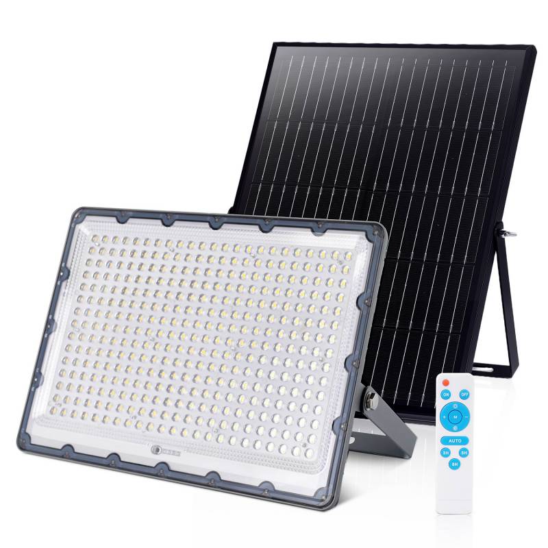 Proyector SOLAR PRO, 500W Litio 3,2V - 50000mAH, Blanco frío - XauenBatt Iluminación