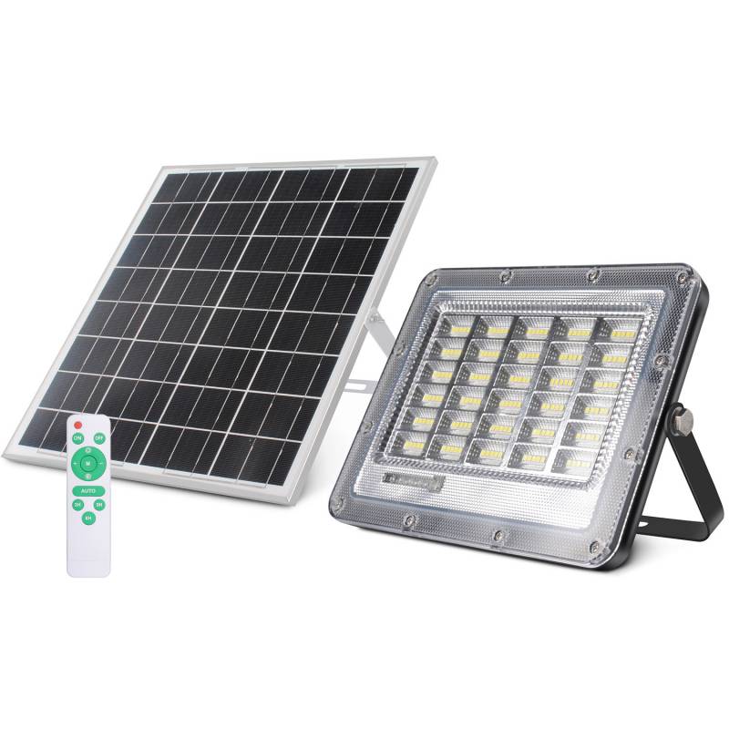 Proyector LED SOLAR PRO Slim 100W Litio 3,2V - 15000mAH, Blanco frío - XauenBatt Iluminación