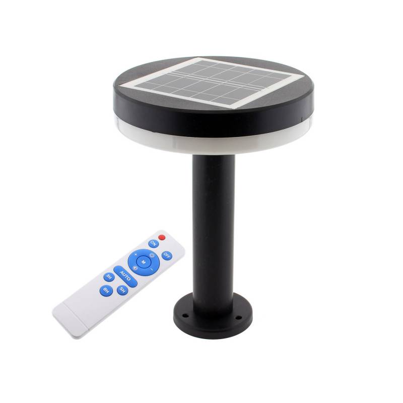 Farola LED Solar VILLA 200mm, CCT, 3000-4000-6000K - XauenBatt Iluminación