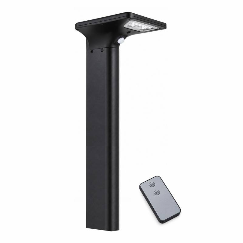 Farola solar CANDEL H800, 3000K 3.2V/8000mAh, Blanco cálido - XauenBatt Iluminación