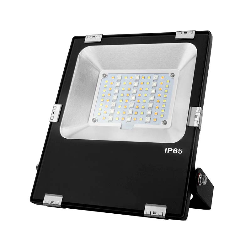 Proyector RGB+CCT Nichia Led, 30W, RF, RGB + Blanco dual, regulable - XauenBatt Iluminación