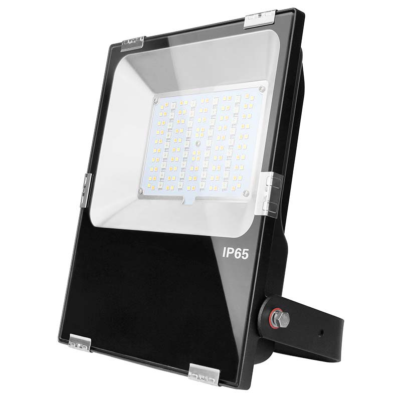 Proyector RGB+CCT Nichia Led, 50W, RF, RGB + Blanco dual, regulable - XauenBatt Iluminación