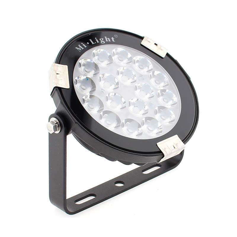 Foco jardín RGB+CCT, 9W, WIFI RF, RGB + Blanco dual, regulable - XauenBatt Iluminación