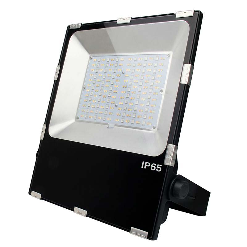 Proyector RGB+CCT Nichia Led, 100W, RF, RGB + Blanco dual, regulable - XauenBatt Iluminación