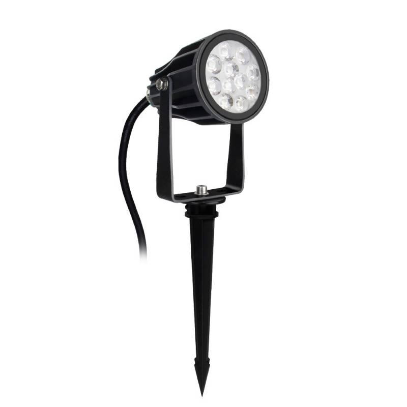 Foco jardín RGB+CCT, 6W, Zigbee 3.0 + 2.4G RF, RGB + Blanco dual, regulable - XauenBatt Iluminación
