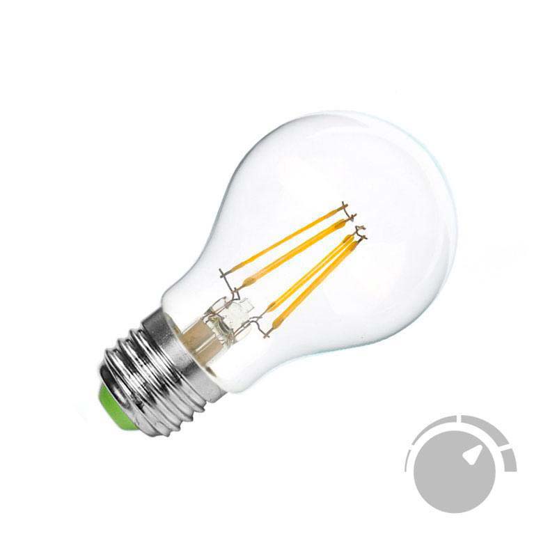 Bombilla Led E27 COB filamento 4W, Regulable, Blanco frío, regulable - XauenBatt Iluminación