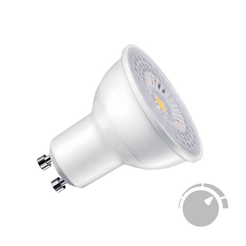 Bombilla dicroica LED GU10 SMD, 60º, 7W, Regulable, Blanco neutro, regulable - XauenBatt Iluminación
