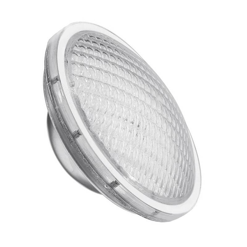 Lámpara LED PAR56 para piscinas, G53, 45W, Acero Inox., Blanco frío - XauenBatt Iluminación