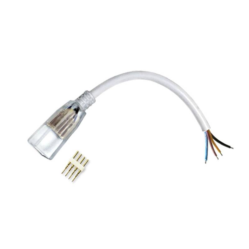 Cable conexión tira led 220V SMD5050 RGB - 12mm - XauenBatt Iluminación