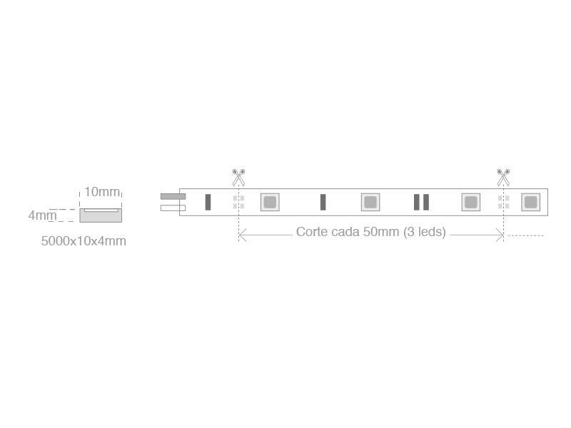Tiras de Led 10501-37 esquema