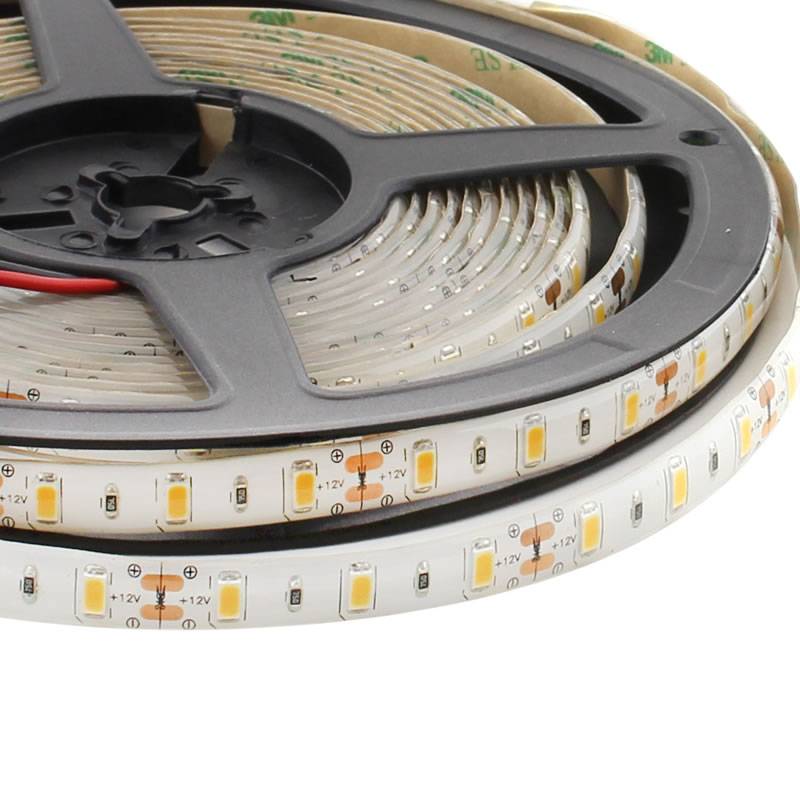 Tira LED HQ Monocolor SMD5630, ChipLed Samsung, DC12V, 5m (60Led/m),72W, IP65, Blanco neutro - XauenBatt Iluminación