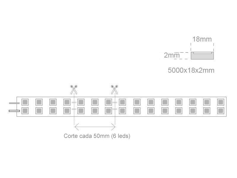 Tiras de Led 10501-43 esquema