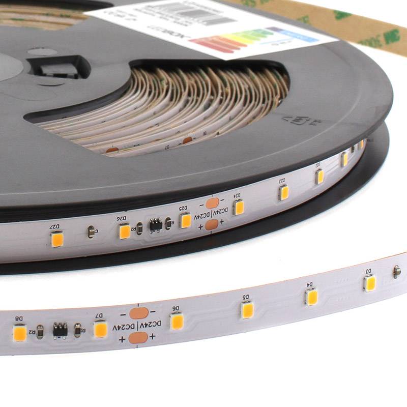 Tira LED Monocolor EPISTAR SMD2835, DC24V, 30 metros (60Led/m), CC, 144W, IP20, Blanco neutro - XauenBatt Iluminación